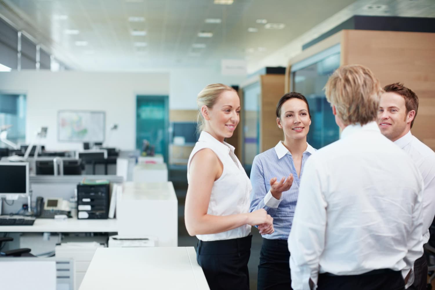 Diagram of an automated sales to project workflow