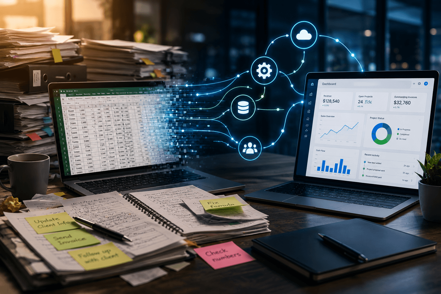 When a business has outgrown spreadsheets and is ready for automation