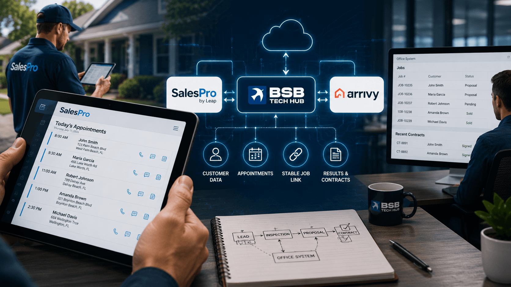 SalesPro and Arrivy integration case study